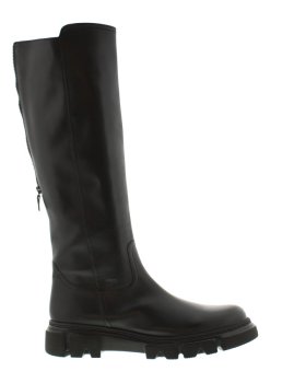 Gabor Juan Black Nappa Leather High Leg Boot | Womens Larger Sized Shoes