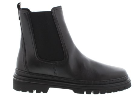 Gabor Gazania Black Nappa Leather Dealer Boot | Womens Larger Sized Shoes